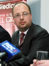 Mariusz Dobijański jest przeciwny budowie nowego ratusza, ale nie był "przeciw". Fot. BG