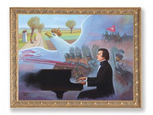 Obraz na 200 Rocznicę Urodzin Fryderyka Chopina Fot.UM