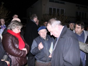 Prezydent na spotkaniu z mieszkańcami ul. Radzyńskiej. Fot. AB