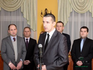 Tomasz Marciniuk, lider lokalnego koła PJN. Fot. AB