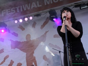 Monika Brodzik, laureatka ubiegłorocznego festiwalu Fot.BG