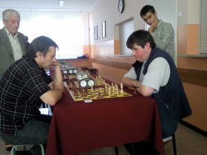 Zdjęcie z 10 turnieju szachowego Grand Prix Siedlec Fot. Sławomir Kurpiewski