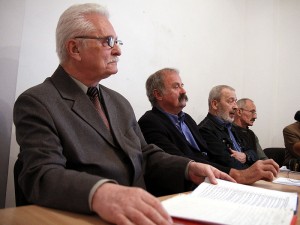 Od lewej: Wiesław Zajączkowski, Maciej Kublikowski, Tomasz Olko, Zygmunt Goławski (junior)
